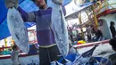 Nelayan Pelabuhan Muara Baru mengeluhkan langkanya BBM, Jakarta, Kamis (28/8/2014) (Liputan6.com/Faizal Fanani)