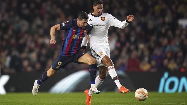 Barcelona vs MU di Liga Europa