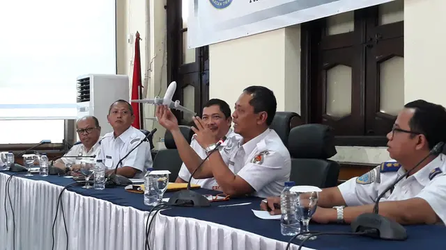 KNKT memaparkan temuan awal jatuhnya Lion Air PK-LQP (Merdeka.com/Hari Ariyanti)