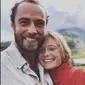 James Middleton dan Alizee Thevenet. (dok. Instagram @jmidy/https://www.instagram.com/p/B3R1d7EAzsM/Dinny Mutiah)