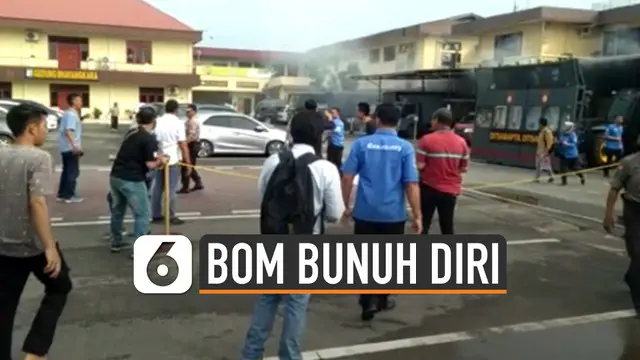 Bom bunuh diri kembali terjadi, kini di Mapolresta Medan yang terjadi pada Rabu (13/11/2019) pukul 08.45 WIB.