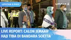 Kloter pertama jemaah haji diberangkatkan hari ini. Pelepasan jemaah haji akan dilakukan oleh Menteri Agama, Yaqut Cholil Qoumas.