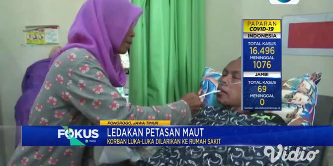 VIDEO: Ledakan Petasan di Ponorogo Akibatkan Satu Orang Tewas