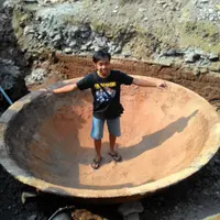 Wajan Raksasa di Kutoarjo. (arispurnomo91/Twitter)