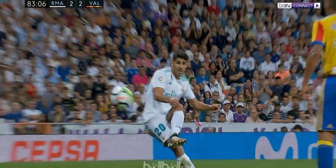 VIDEO: Tanpa Ronaldo, Real Madrid Hanya Mampu Imbangi Valencia