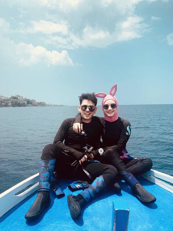 Dinda Hauw dan Kakaknya (Sumber: Instagram/arsyadankms)