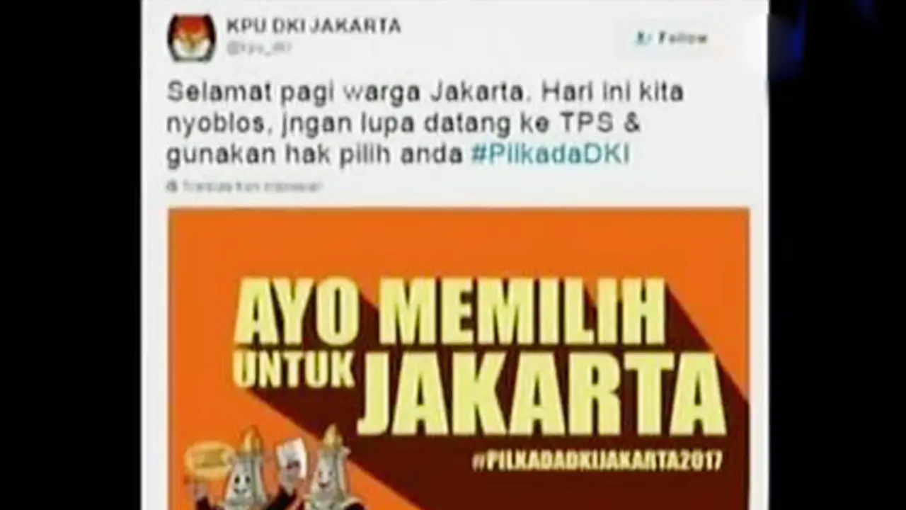 Pikada DKI Jakarta Jadi Trending Topic