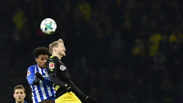 Dortmund Berimbang dengan Hertha Berlin