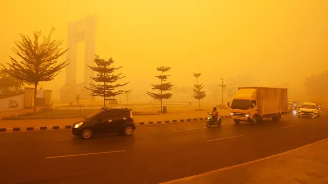 Ribuan Tenaga Kesehatan Diterjunkan Hadapi Asap Karhutla