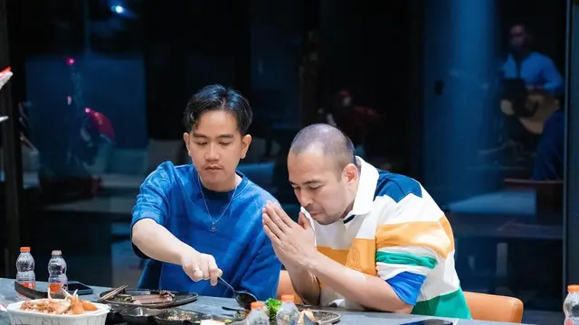 Raffi Ahmad dan Gibran Rakabuming Raka