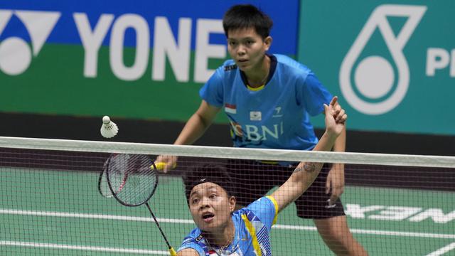 Kegembiraan Apri/Fadia Rebut Gelar Juara Malaysia Open 2022