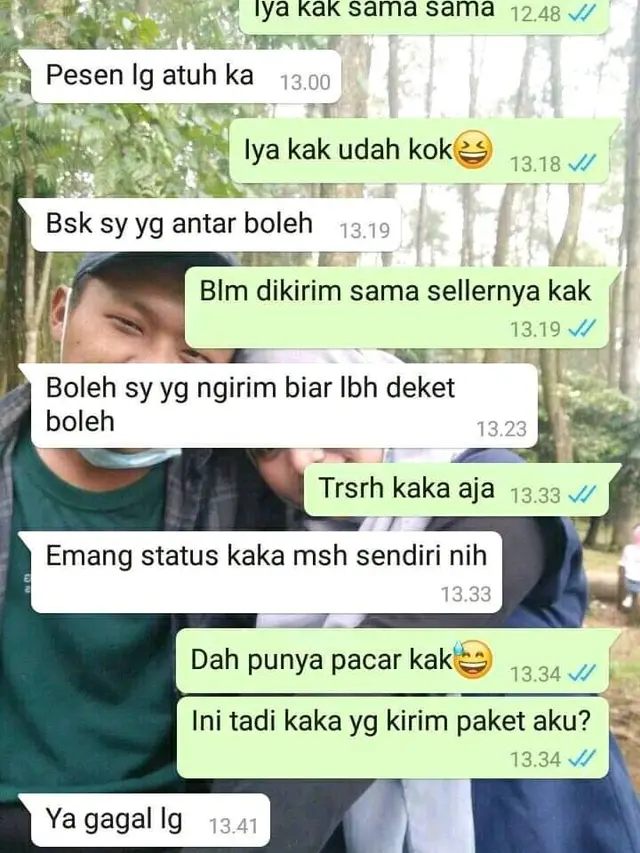 7 Chat Kocak Kurir dengan Pelanggan, Ada yang Cari Jodoh