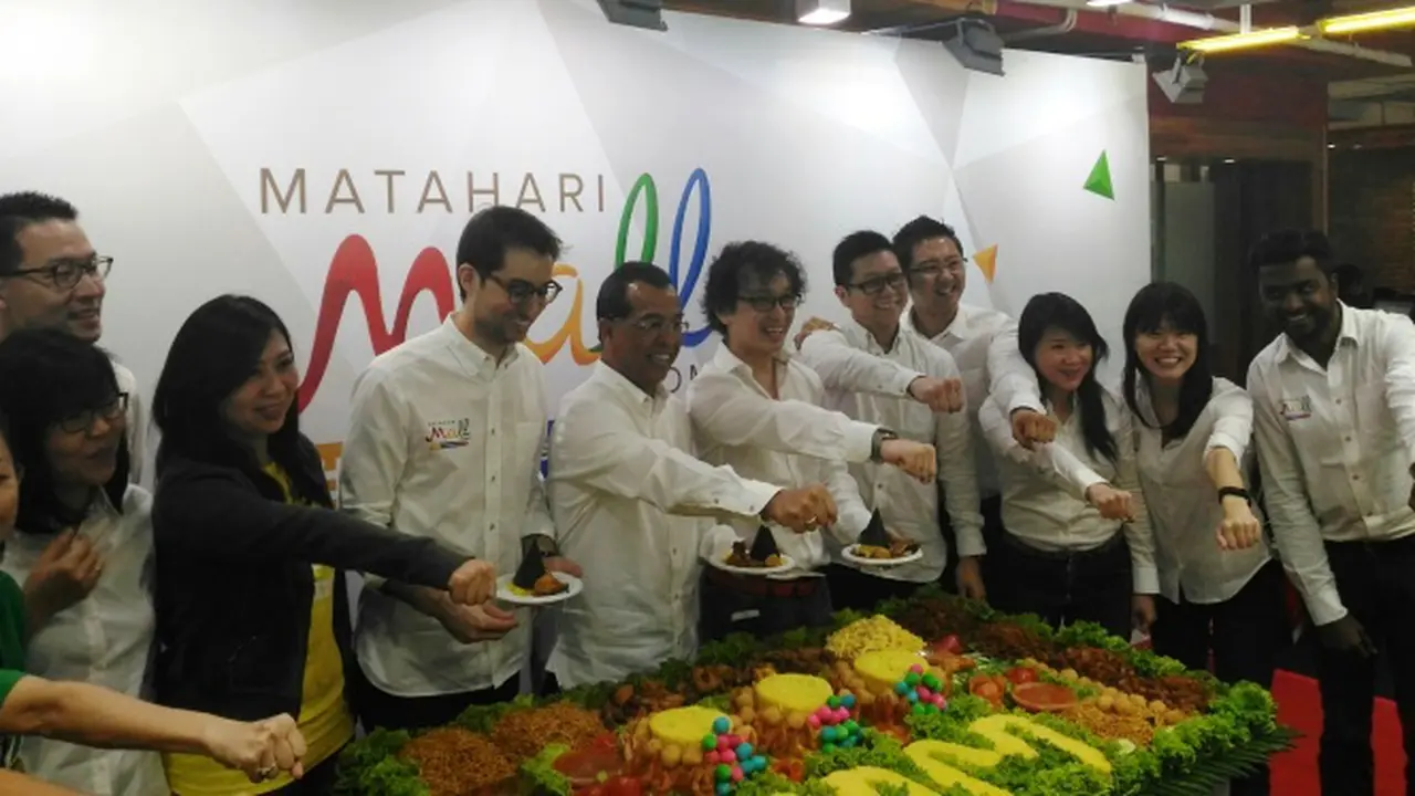 Peresmian Kantor Baru Mataharimall.com, Rabu (10/2/2016), di Jakarta