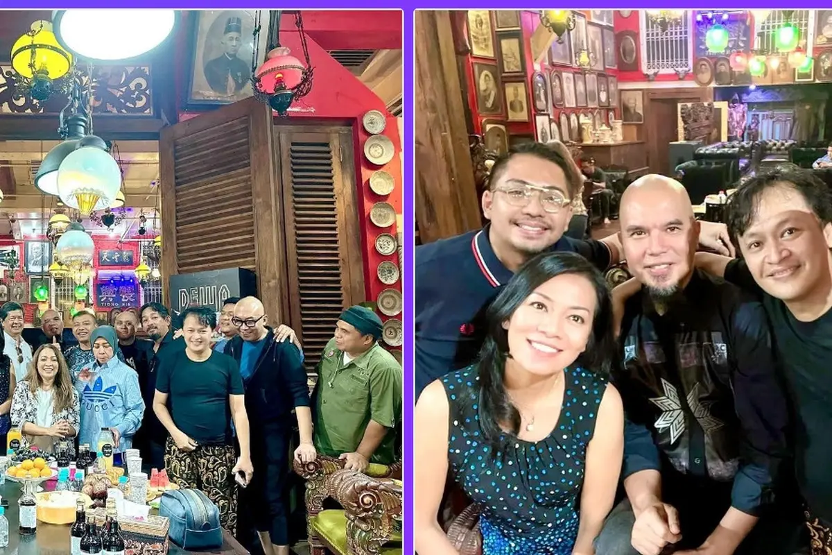 Ahmad Dhani buka puasa bersama para komposer (Foto: Instagram ahmaddhaniofficial)