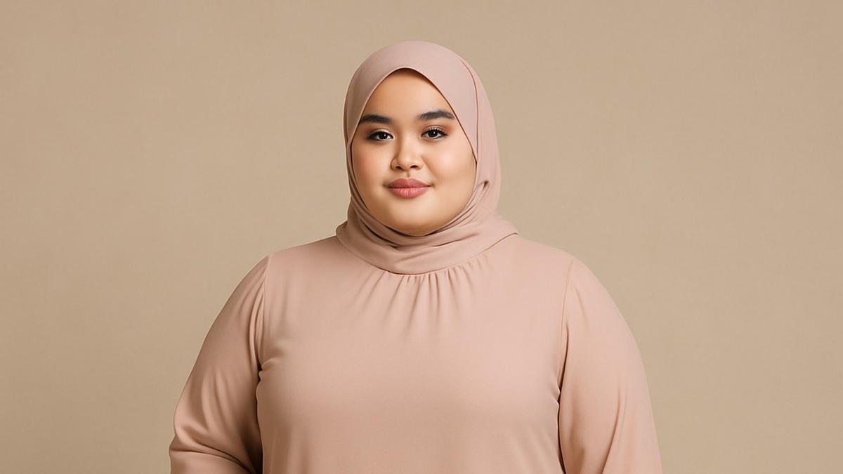 7 Model Gamis Polos Elegan untuk Orang Gemuk, Solusi untuk Tampil Percaya Diri
