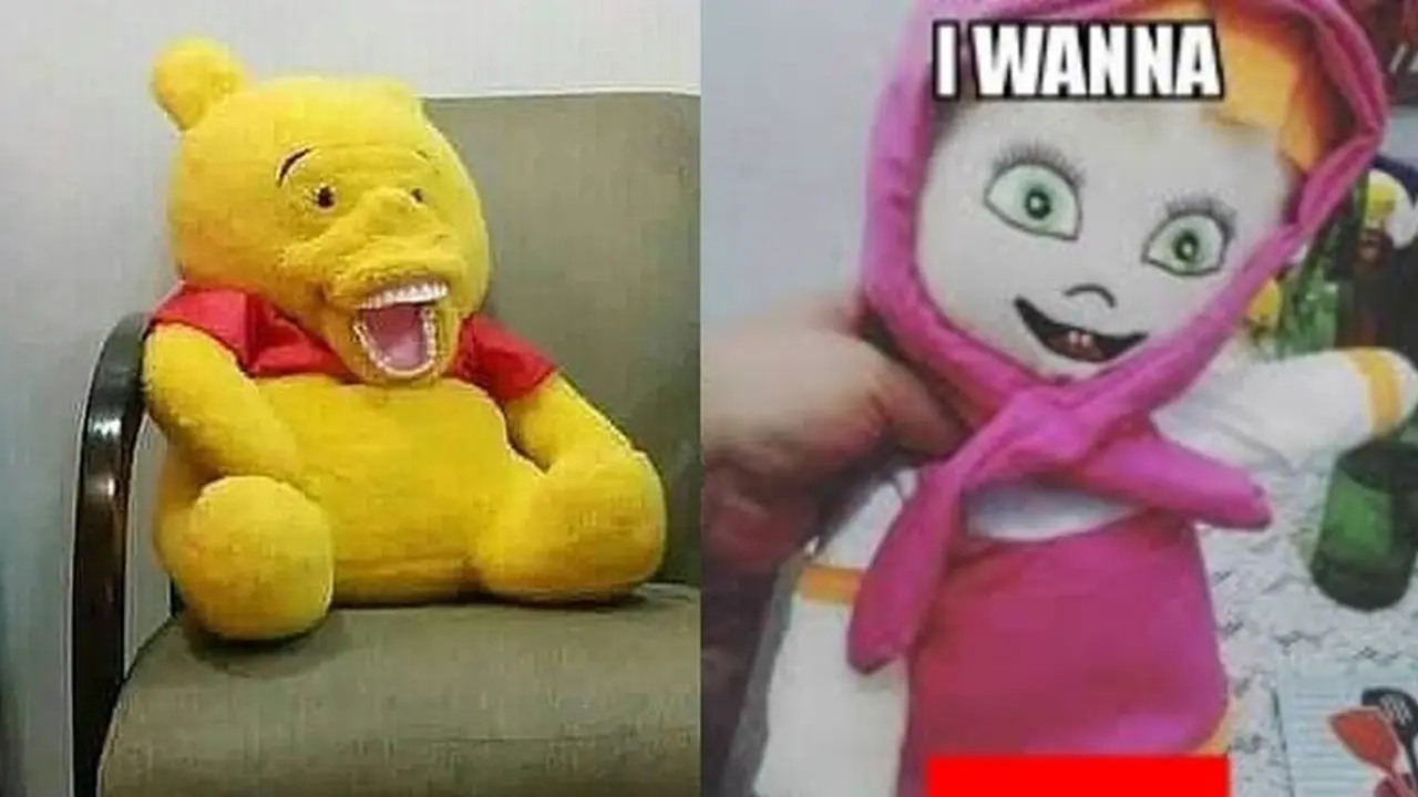6 Bentuk Boneka Tersenyum Ini Tak Sesuai Ekspektasi, Malah Seram