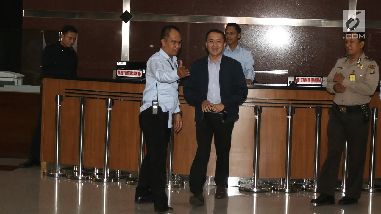 Senyum Presiden Direktur Lippo Cikarang Usai Diperiksa KPK