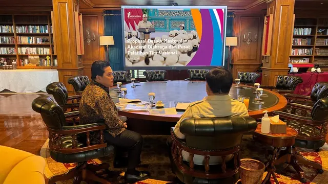 Menpora Erick Thohir Lapor ke Presiden Prabowo, Bahas Akademi Olahraga hingga Literasi Atlet