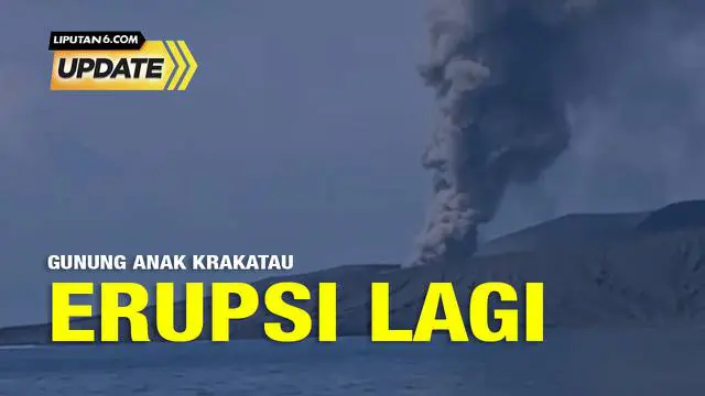 Jumat pagi, 25 Maret 2022, Gunung Anak Krakatau (GAK) kembali erupsi sebanyak tiga kali. Letusan pertama berketinggian 2.000 meter dari atas puncak, pukul 05.26 WIB.