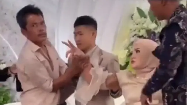 Viral Pengantin Wanita Kesurupan