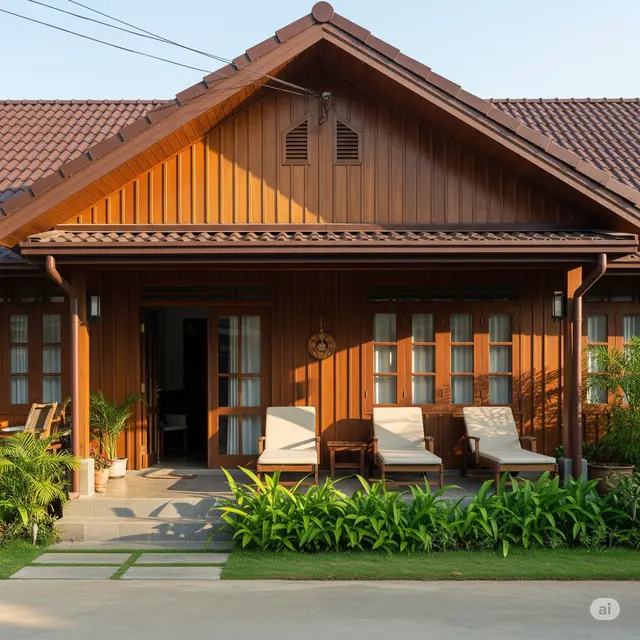 6 Model Rumah Sederhana Nyaman di Desa Cocok untuk Pensiunan