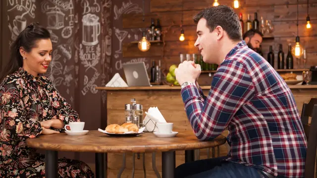Couple Talking