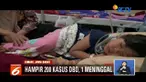 Penyakit DBD semakin mewabah. Lantaran ruang rawat inap telah penuh, sejumlah pasien DBD terpaksa dirawat di ruang IGD RS Cibabat, Kota Cimahi.