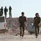 Pasukan Demokratik Suriah (SDF) di Raqqa, Suriah (Reuters)