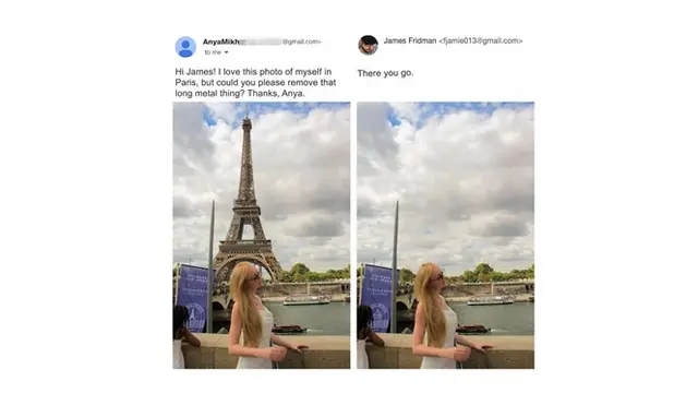 6 Editan Foto Ala James Fridman ke Cewek Ini Bikin Tepuk Jidat, Kocak