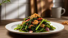 Resep Tumis Genjer Terasi yang Renyah dan Tidak Pahit