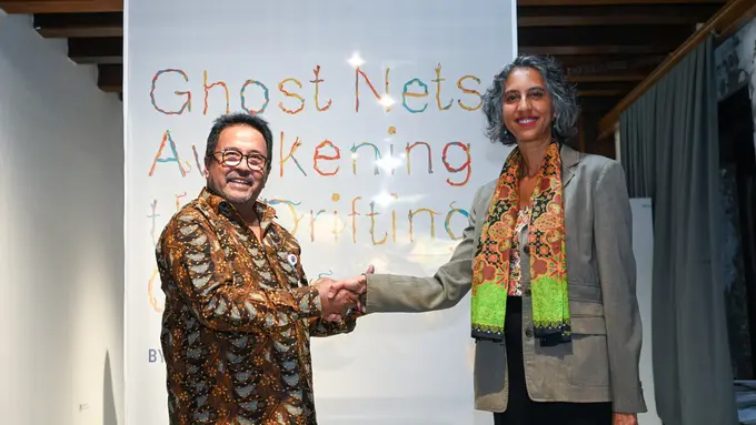Pameran Ghost Nets Australia di Museum Bahari Jakarta (Foto: Kedubes Australia)