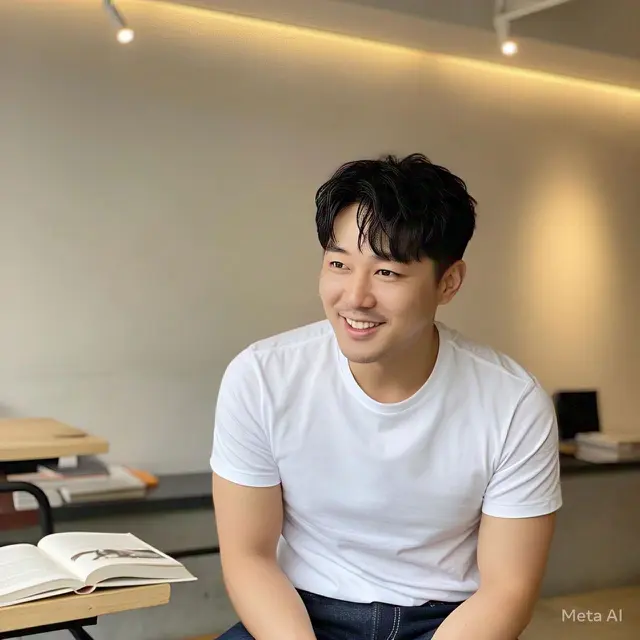 Textured Two-Block Cut, Model rambut pria Korea pendek rapi untuk rambut ikal 2025