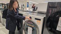 Perusahaan elektronik Korea Selatan, LG melalui divisi Home Appliance & Air Solution (H&A) menyiapkan sejumlah produk meluncur di kawasan Asia pada 2025, termasuk Indonesia. Produk tersebut mulai dari kulkas, mesin cuci hingga pendingin ruangan. Foto: Nurmayanti/Liputan6.com