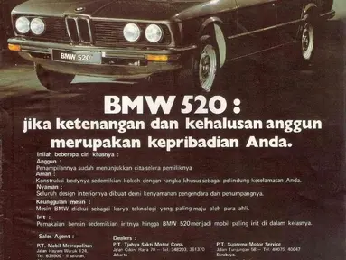 Iklan mobil BMW 520, kemewahannya enggak diragukan (Source: kaskus.co.id)