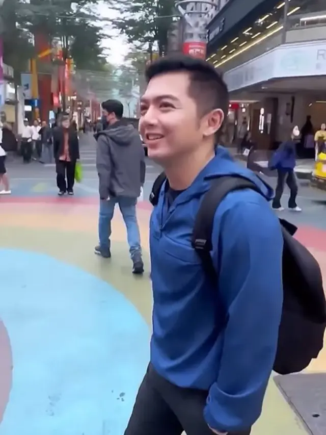 Nicky Tirta saat liburan di Taipei (Instagram/nickytirta)