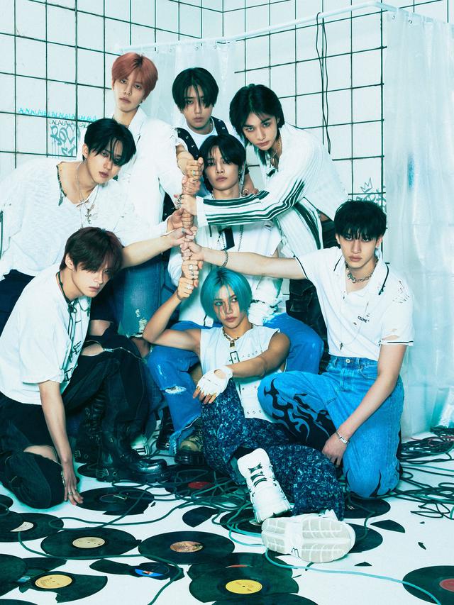 Stray Kids. (JYP Entertainment via Soompi)