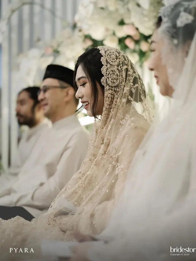 7 Gaya Isyana Sarasvati dalam Pengajian Pernikahan, Tampil Anggun dan Cantik