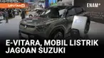 Suzuki resmi perkenalkan e-Vitara di GIIAS 2025, mobil listrik pertamanya untuk pasar Indonesia. Mobil ini rencananya mulai dijual awal 2026, dengan jarak tempuh hingga 500 km.