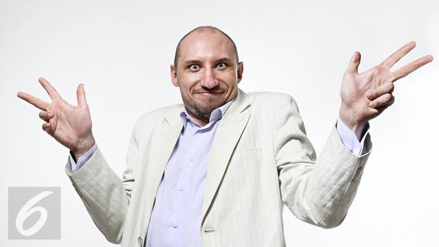 Ilustrasi  Pria berhidung besar