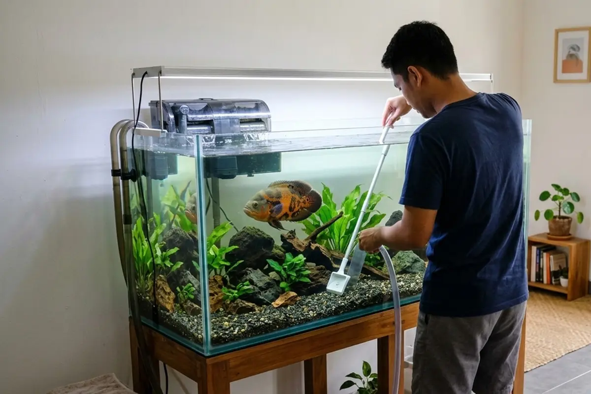 Kesalahan Pemula saat Memelihara Ikan Oscar