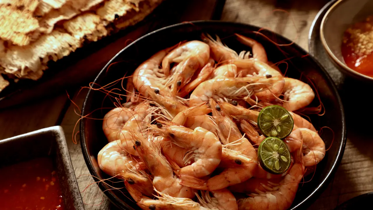 udang rebus