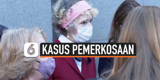 VIDEO: Korban Pemerkosaan yang Diduga Dilakukan Trump Tiba di Pengadilan