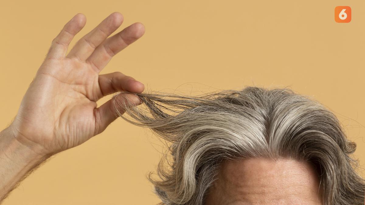 Tiga Bahan Alami untuk Atasi Uban dengan Efektif, Bikin Rambut Sehat