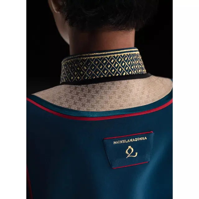 Seragam seremonial Mongolia untuk Olimpiade Paris