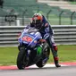 Maverick Vinales mengatakan bahwa Yamaha M1 punya tenaga dan torsi yang baik (Foto: crash.net).