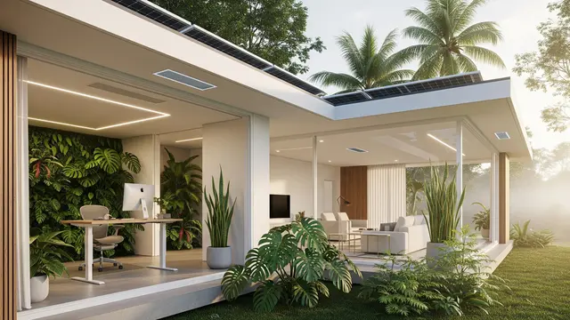 Tipe Rumah Hemat Listrik untuk Gen Z Pekerja Remote/Foto:AI Generated