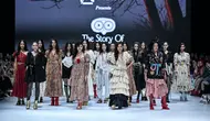 Adu Pesona Adinia Wirasti hingga Jihane Almira di Runway Bawakan Koleksi The Story Of di JFW 2027