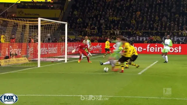 Borussia Dortmund 0-0 Wolfsburg | Liga Jerman | Highlight Pertandingan