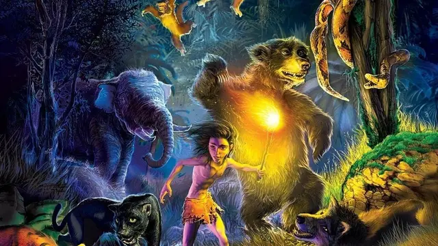 Ilustrasi Kisah The Jungle Book