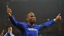7. Didier Drogba (2004-2005) Dari Marseille ke Chelsea dengan nilai transfer: 34,6 juta poundsterling. Nilai saat ini menurut data inflasi: 124,3 juta poundsterling. (AFP/Glyn Kirk)